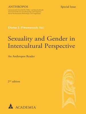 cover image of Sexuality and Gender in Intercultural Perspective